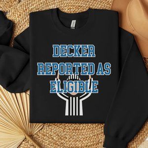Decker Reported As Eligible shirt, Detroit Lions Shirt, Football Fan shirt